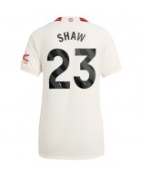 Manchester United Luke Shaw #23 Alternativní Dres pro Dámské 2023-24 Krátký Rukáv